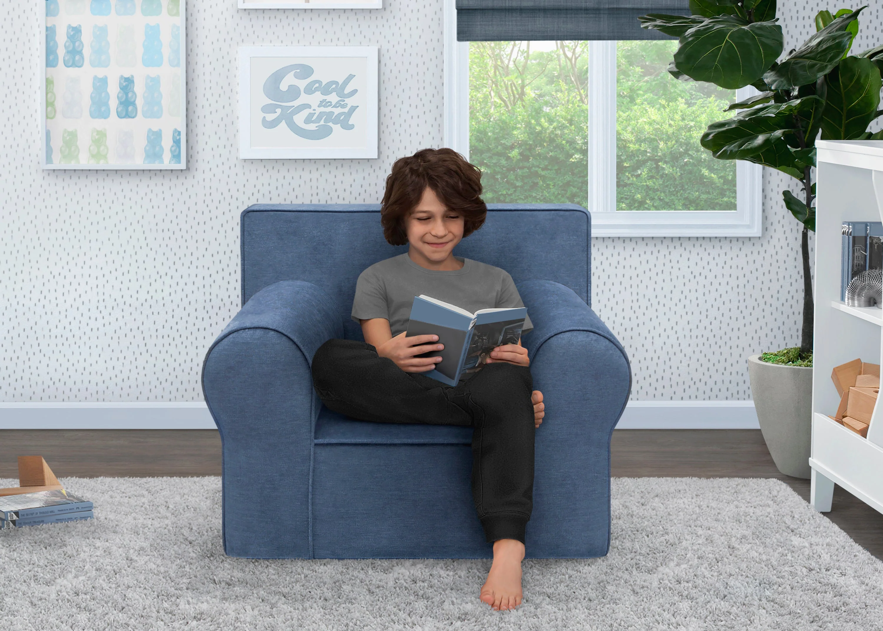 XL Cozee Foam Chair - Perfect Size for Kids Ages 18 Months - 12 Years+ - Image 10