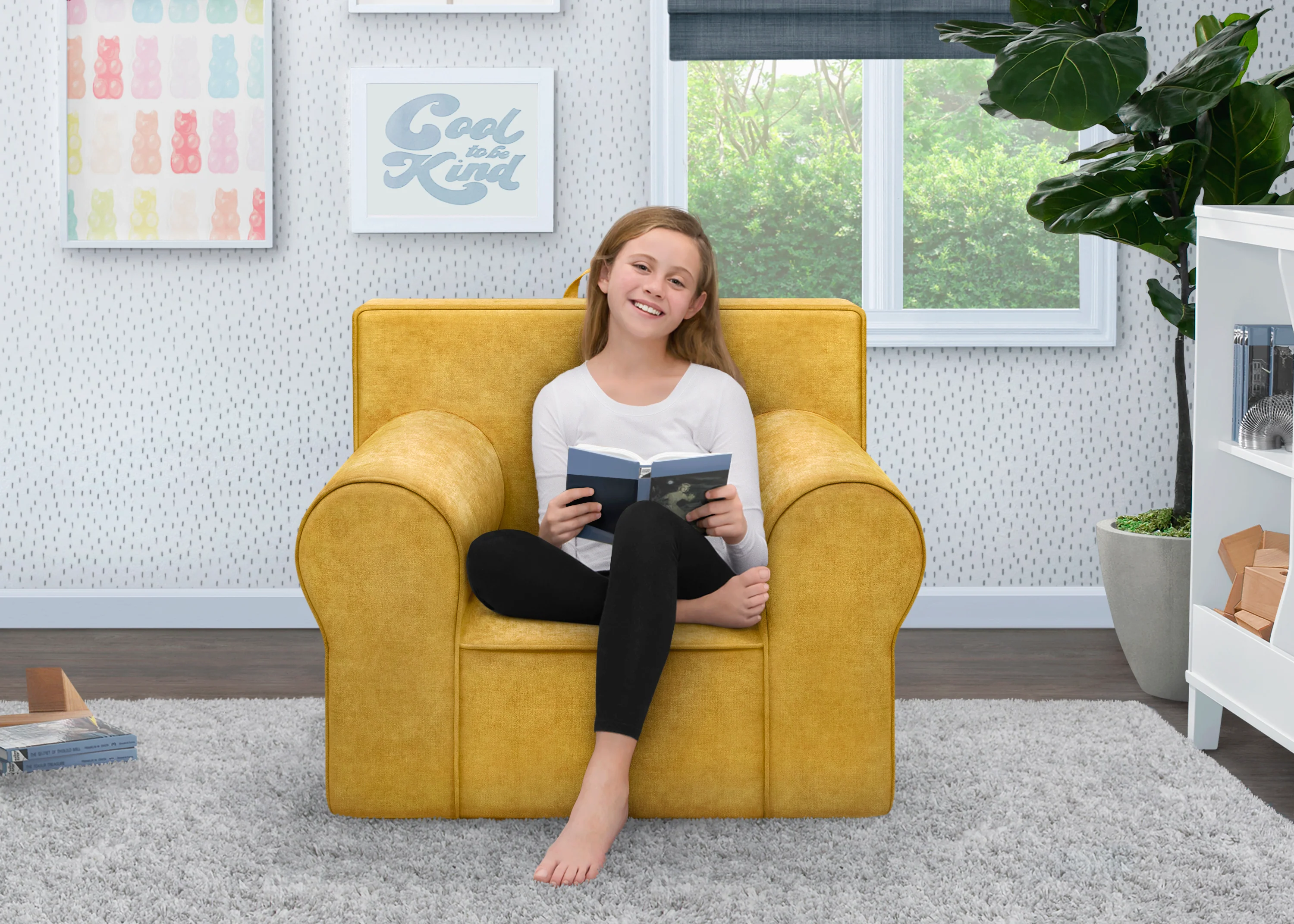 XL Cozee Foam Chair - Perfect Size for Kids Ages 18 Months - 12 Years+ - Image 2