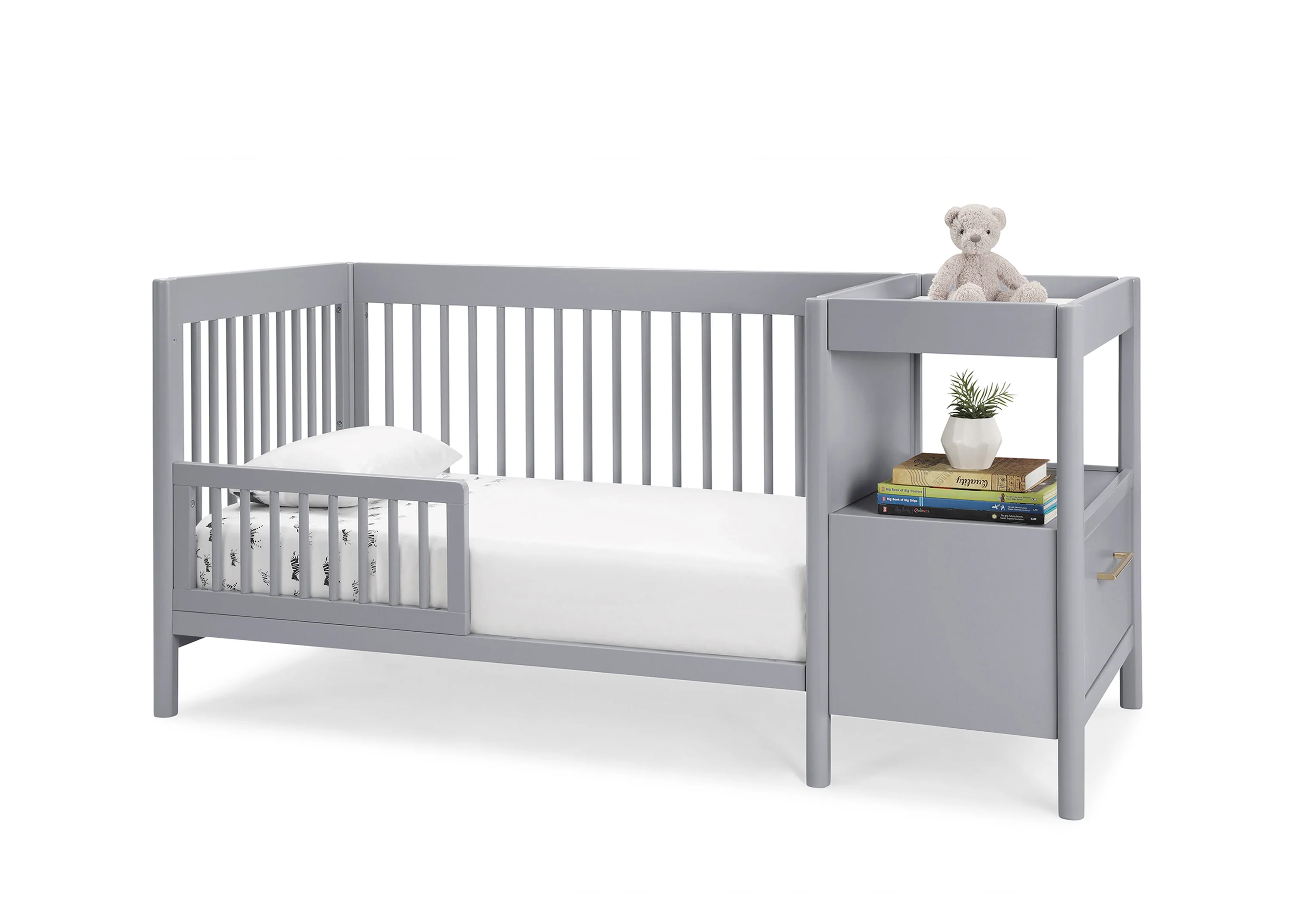 Zoe 5-in-1 Convertible Crib and Changer - Image 5