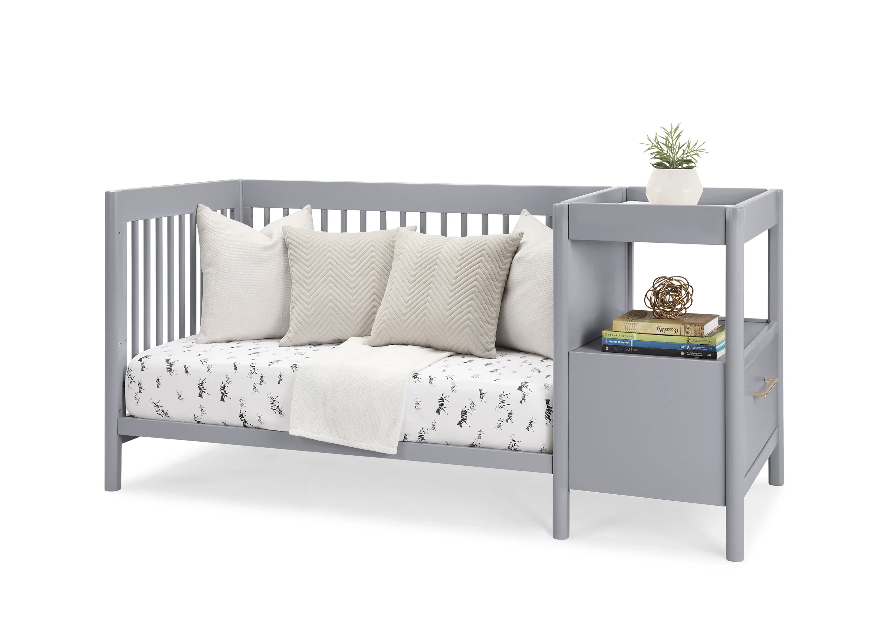 Zoe 5-in-1 Convertible Crib and Changer - Image 7